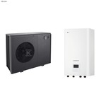 Pompa ciepła powietrzna MONOBLOK R290 - 9 kW, 1 fazowa, 230 V + Hydrobox ZESTAW