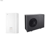 Pompa ciepła powietrzna MONOBLOK R290 - 7 kW, 3 fazowa, 400 V + Hydrobox ZESTAW