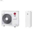 Pompa ciepła powietrzna split - 5 kW, 1 fazowa, 230 V, czynnik R32 ze zintegrowany zasobnikiem CWU 200l IWT ZESTAW