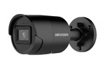 IP камера 4 Мп AcuSense, об'єктив: 2.8mm, туба, чорний корпус, ІЧ 40м, Мікрофон + SD, IP67