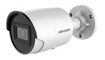 IP камера 8 Мп AcuSense, об'єктив: 2.8mm, туба, білий корпус, ІЧ 40м, слот для SD-карти, IP67
