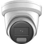 IP камера 4 Мп AcuSense, об'єктив: 2.8мм, Turret, білий корпус, IR 30м, Мікрофон + SD, IP67