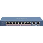 Мережевий комутатор 1xFE(PoE+) + 7xFE(hPoE) + 2x10/100/1000 Mbps некерований