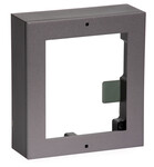 Алюмінієва монтажна рамка навісного типу на 1 модуль, алюмінієва коробка та проводка в комплекті.