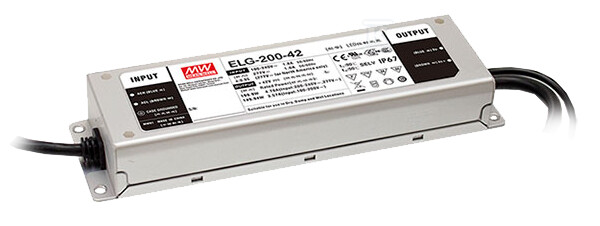 Блок живлення LED ELG 24V/200W/8.4A - ELG-200-24DA
