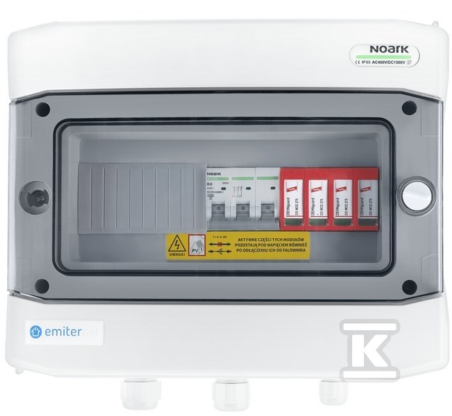 Rozdzielnica AC hermetyczna IP65 EMITER - EM-111_AC