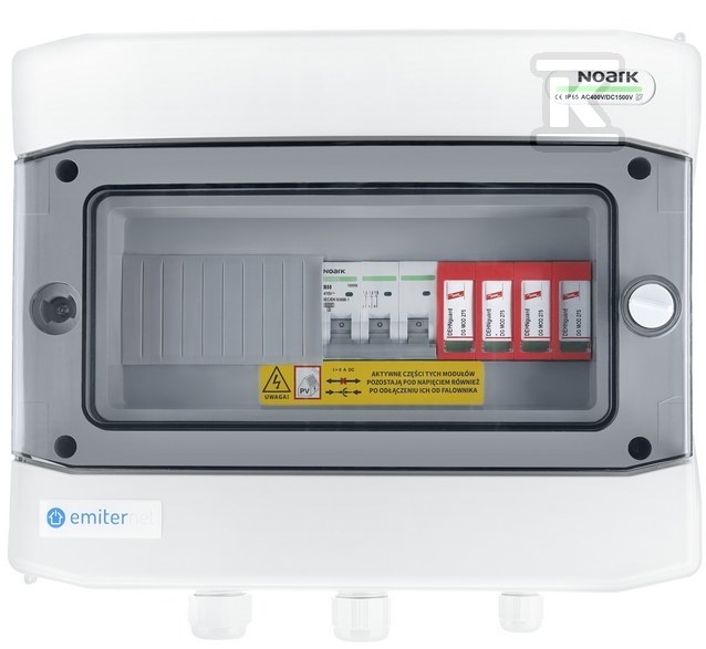 Rozdzielnica AC hermetyczna IP65 EMITER - EM-212_AC