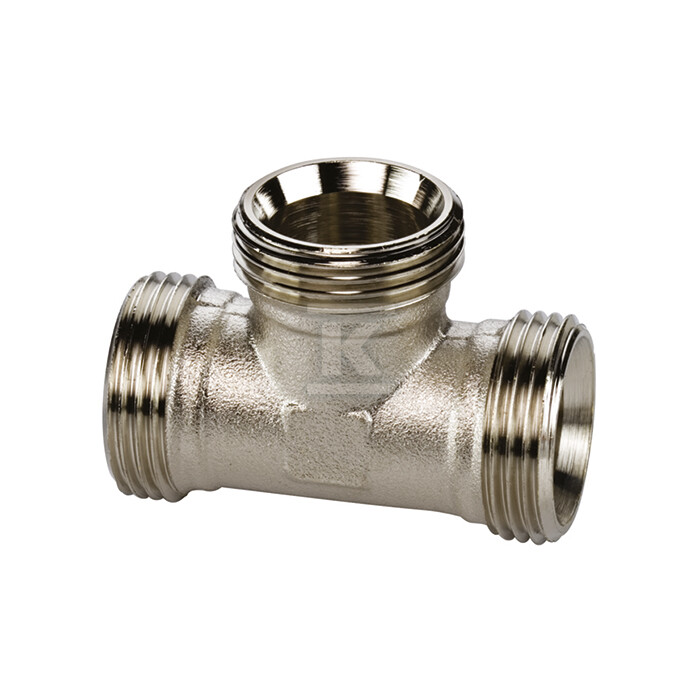 Trójnik 3/4" niklowany, maksymalna - F10388
