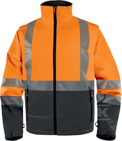 Куртка сигнальна софтшелл з еластичного - FASTORPT