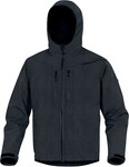 Блуза з тканини софтшелл з поліестеру (96%) та еластану (4%), 3 шари ламіновані чорний l