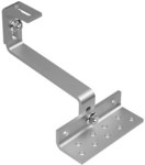 Tile hook holder with double adjustment - elongated - 230mm