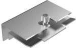 Holder for mounting the SolarEdge optimizer (K-42) on the module frame