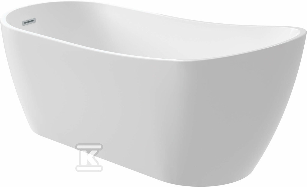 Free-standing oval acrylic bathtub - - KDA_017W