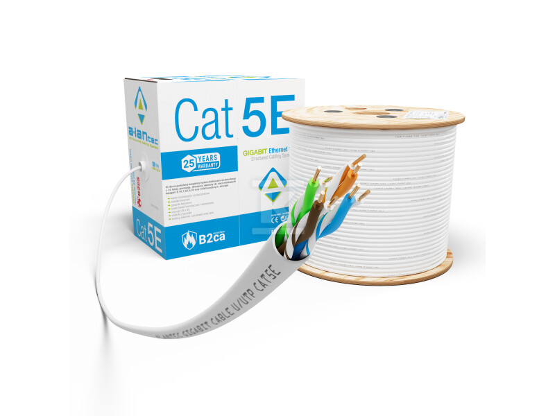 Кабелі U/UTP cat.5e LSOH 4PR підвищений - KIU5LSOH305B