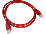 Cabo patch U/UTP cat.6 PVC 0.25m vermelho ALANTEC