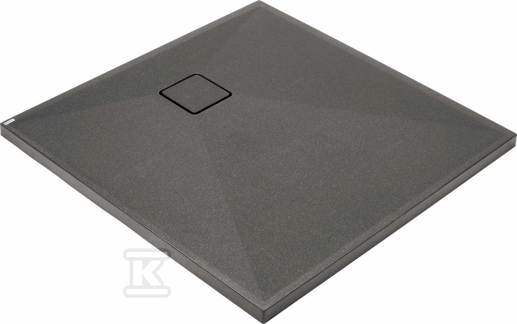 Brodzik granitowy kwadratowy Correo - KQR_T41B