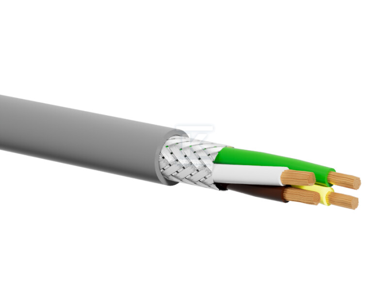 Kabel sterowniczy LiYCY 4x1.00 PVC Eca - KS-LIYCY-PV-04100-500