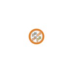 Cavo Ethernet ETHERLINE® LAN Cat.6 F/UTP 4x2xAWG23 LSZH, 48 V, Eca, schermato
