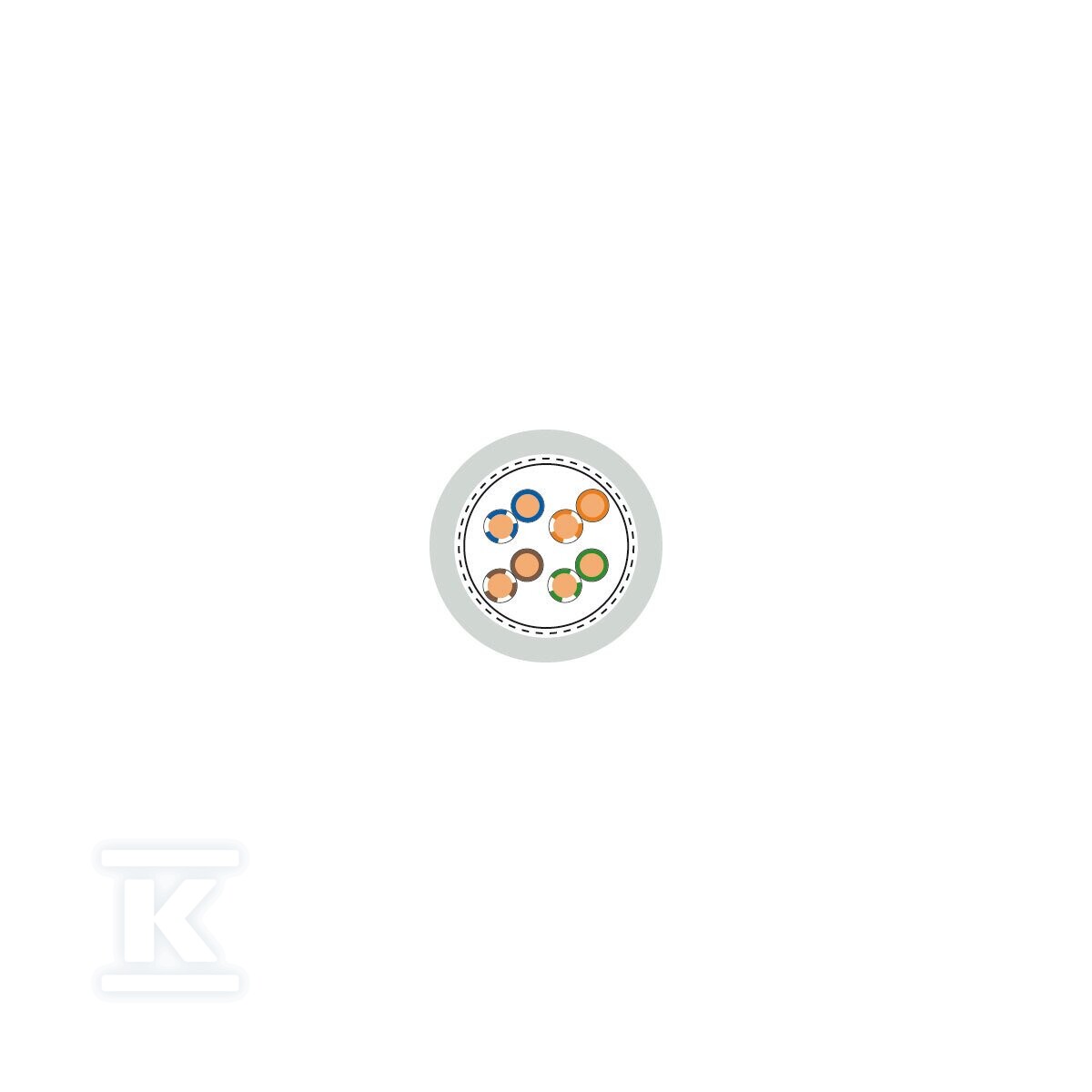 Кабель Ethernet ETHERLINE® LAN Cat.5e - 2170951