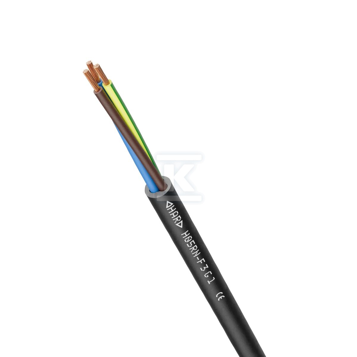 Кабель живлення H05RN-F 2X0,75, 300/500 - 1600250