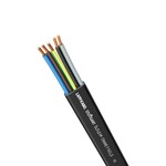 Przewód płaski ÖLFLEX® CRANE F 12G1,5, 300/500 V, Giętki, Praca na firance, odporny na UV,