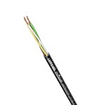 Провід для передачі даних A/C UNITRONIC® LIYY 2X0,25 BK, Гнучкий, PVC, стійкий до УФ-випромінювання,
