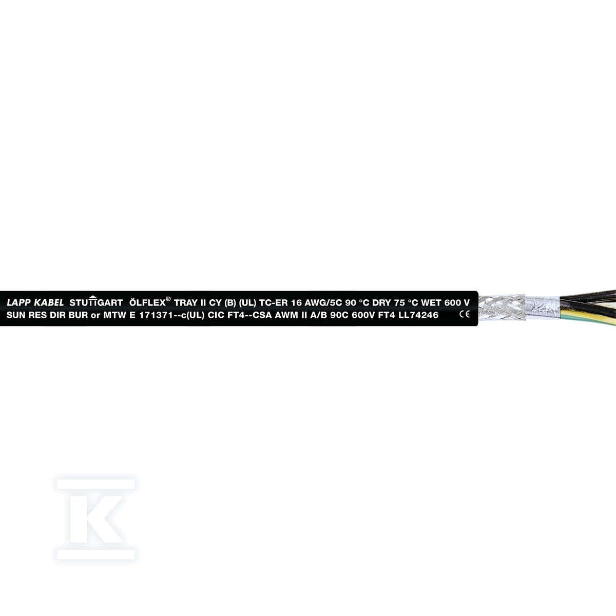 Керуючий провід ÖLFLEX® TRAY II CY - 2214040