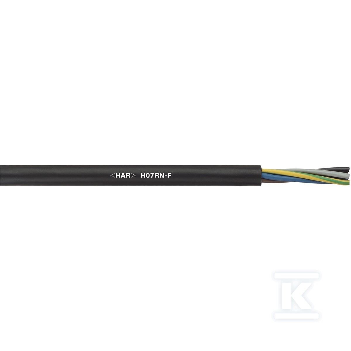 Кабель живлення H07RN-F 5G4, 450/750 V, - 16001303