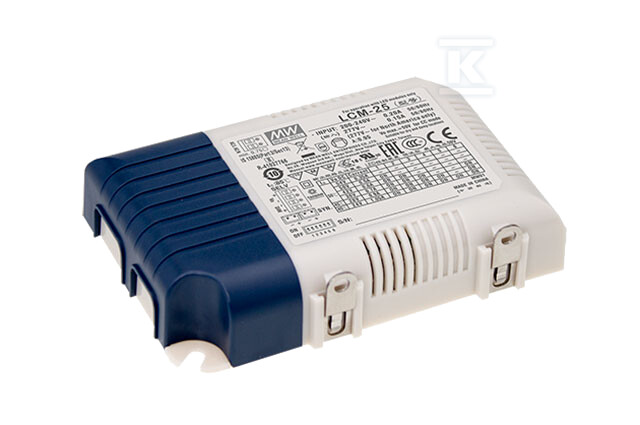 Блок живлення LED LCM 25W/350mA-1050mA - LCM-25DA