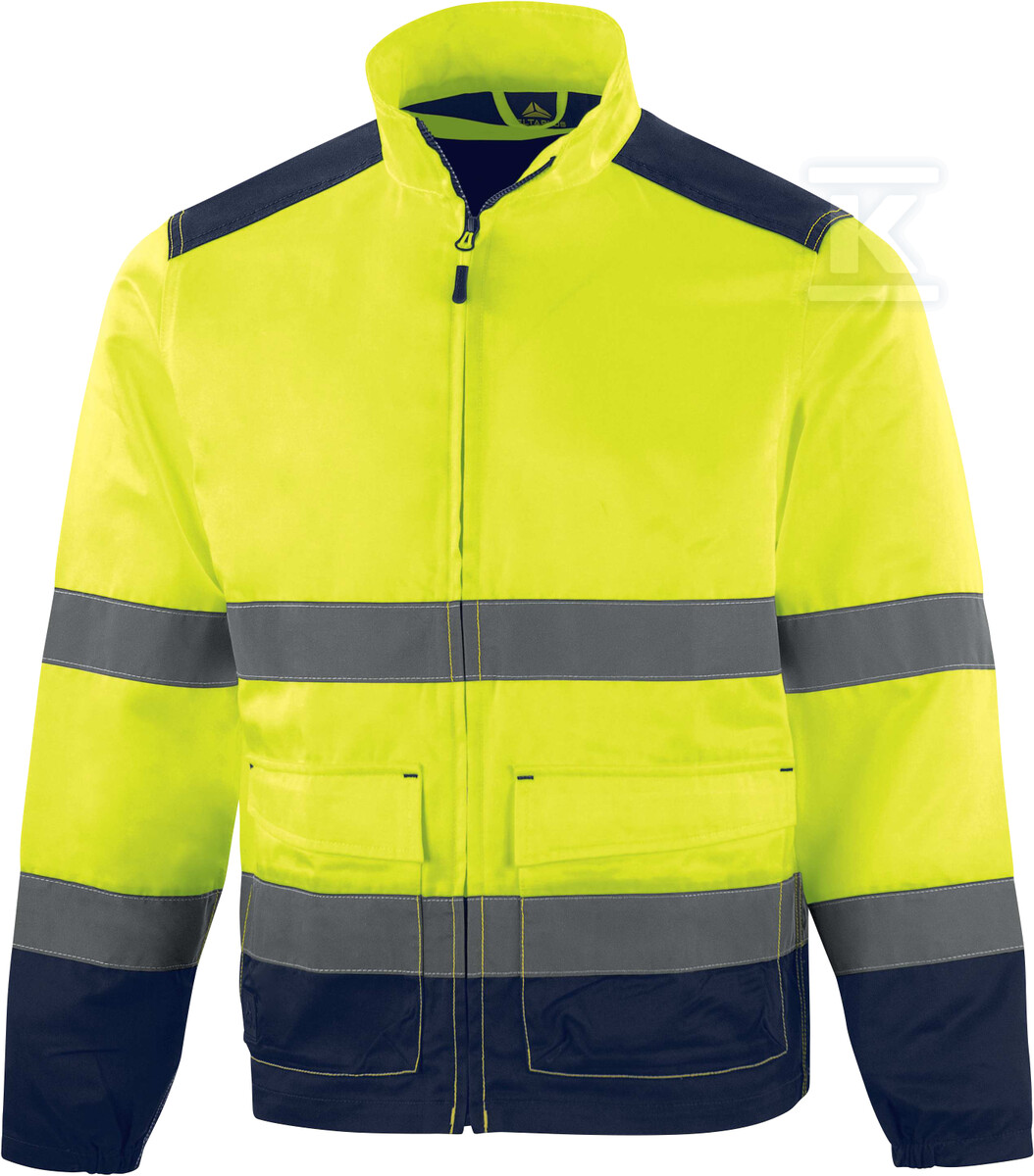 Bluza robocza ostrzegawcza z poliestru - M1VE2HVJAXX