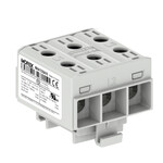Connecteur OTL35-3x gris 3x1xAl/Cu 2,5-35mm² 1000V AC/1500V DC, bornier universel