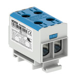 Connecteur OTL50-2 bleu 2xAl/Cu 1,5-50mm² 1000V AC/1500V DC, borne universelle
