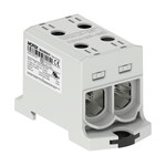 Skrutkový spojovací terminál OTL95-2 šedý 2xAl/Cu 6-95mm² 1000V AC/1500V DC, univerzálna svorka