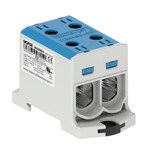Skrutkový spojovací prvok OTL95-2 modrý 2xAl/Cu 6-95mm² 1000V AC/1500V DC, univerzálna svorka