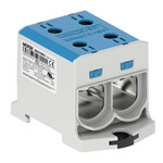 Connecteur OTL150-2 bleu 2xAl/Cu 25-150mm² 1000V AC/1500V DC, borne universelle