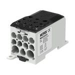 Rozvádzač OJL280A čierny vst. 1xAl/Cu120 výstup 2x35/5x16/ 4x10mm² 1000VAC/DC