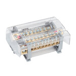 Distribučný blok Moblock 4P 160A-9 1x50 + 2x35 + 6x16mm²