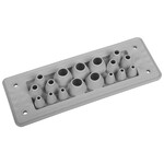 Przepust wielootworowy MH24 F17-2 IP66 RAL 9005 czarny, wersja UL94 V-0