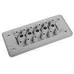 Przepust wielootworowy MH16 F17-1 IP66 RAL 7035 szary, wersja UL94 V-0
