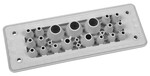 Przepust wielootworowy MH24 F23-1 IP66 RAL9005 czarny, wersja UL94 V-0