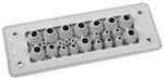 Przepust wielootworowy MH24 F23-2 IP66 RAL7035 szary, wersja UL94 V-0