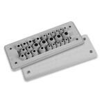 Przepust wielootworowy MH24 F27-1 IP66 RAL 7035 szary, wersja UL94 V-0