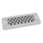 Przepust wielootworowy MH24 F30-1 IP66 RAL 9005 czarny, wersja UL94 V-0