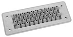Przepust wielootworowy MH24 F42-1 IP66 RAL7035 szary, wersja UL94 V-0