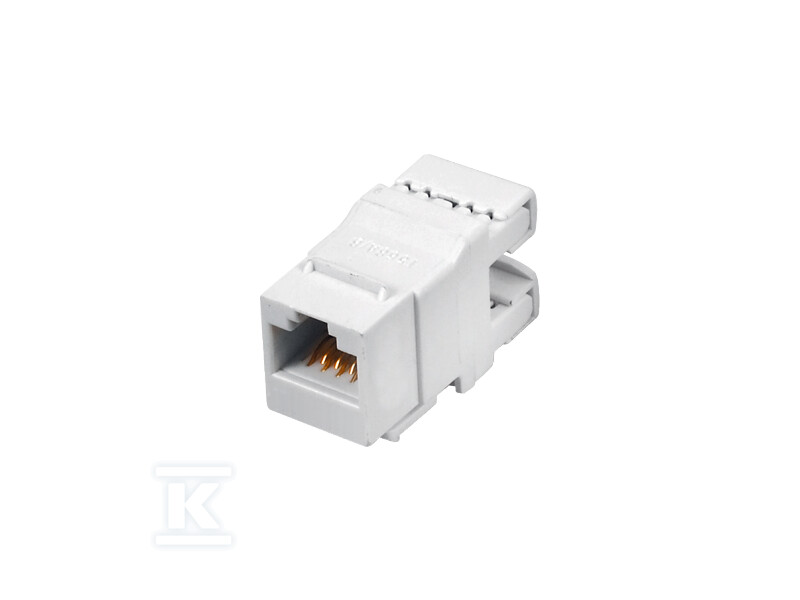 RJ45 UTP Cat.5E трапецеїдальний роз’єм, - MKN-U5-1