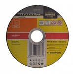 Ściernica do cięcia stali nierdz. 125x1.0x22,23 mm plaska