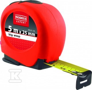 Miara zwijana 5m x 25 mm Bigstop - MN-81-145