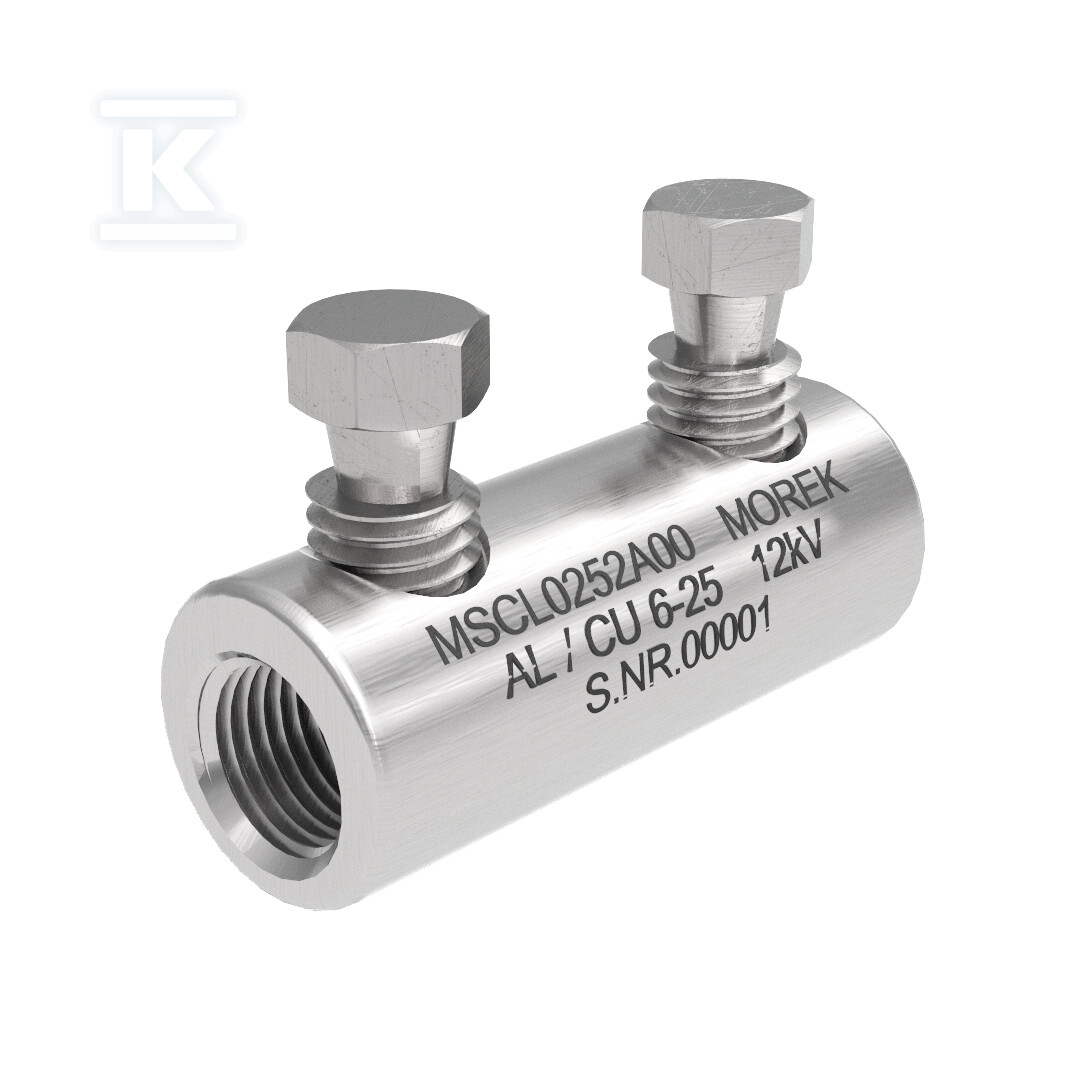 З'єднувач гвинтовий MSCL25 Al/Cu 6‑25mm - MSCL0252A00