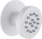 Вбудована кругла лійка для душу NAC bianco