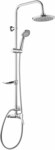 NEO JOKO round chrome 5-functional rain shower with a mixer tap - new